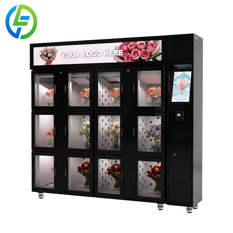 Customized FL Cashless Fresh Flower Vending Machine Humidifier for Long-Lasting Freshness