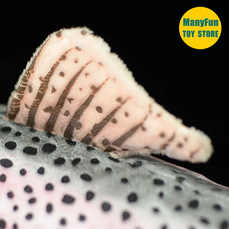 Regenboogforel knuffel - levensechte zalmvis knuffeldier, realistische zachte forel knuffel, Kawaii zoetwatervis pop cadeau