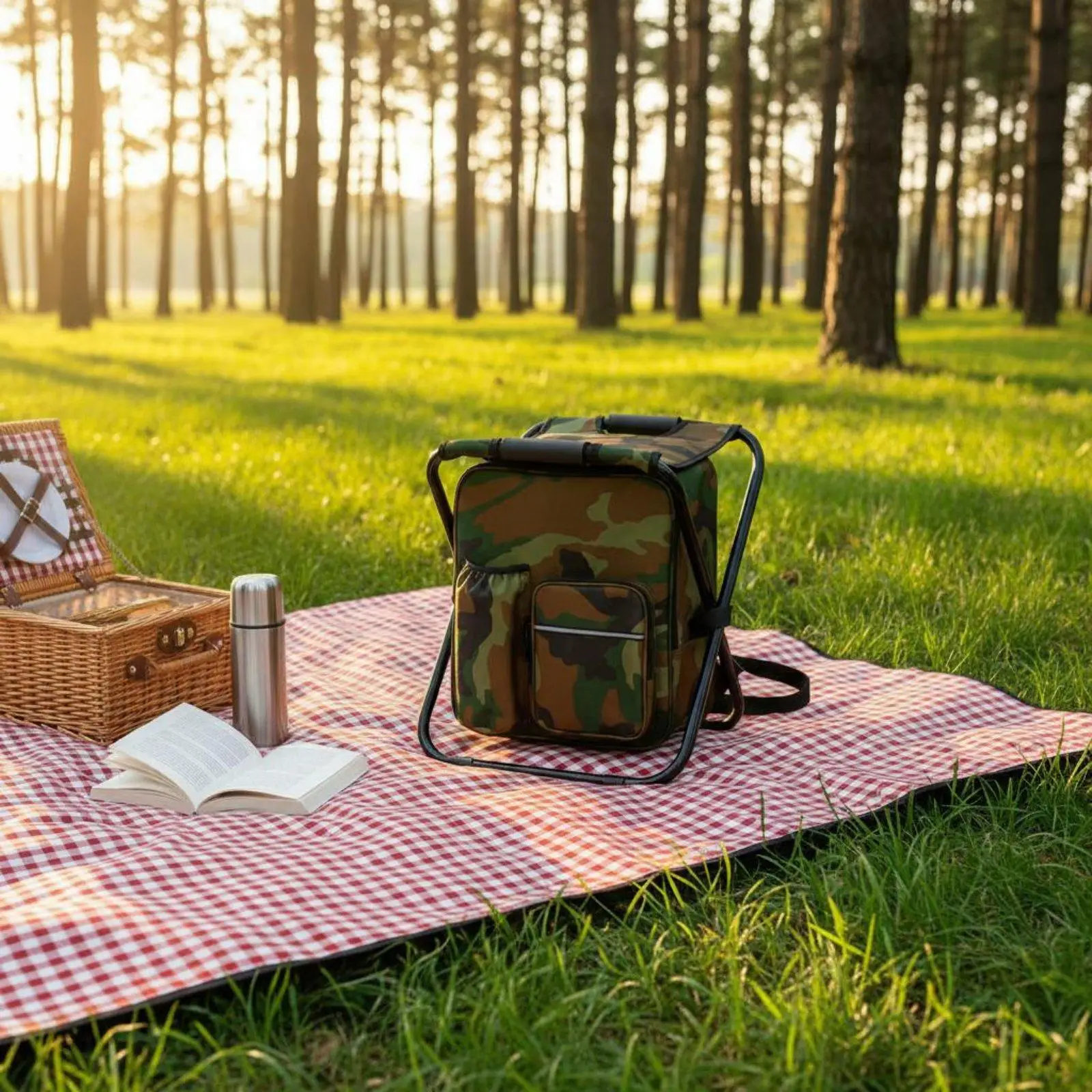 Backpack Chiller Stool Foldabl - Fishing Backpack recension och pris