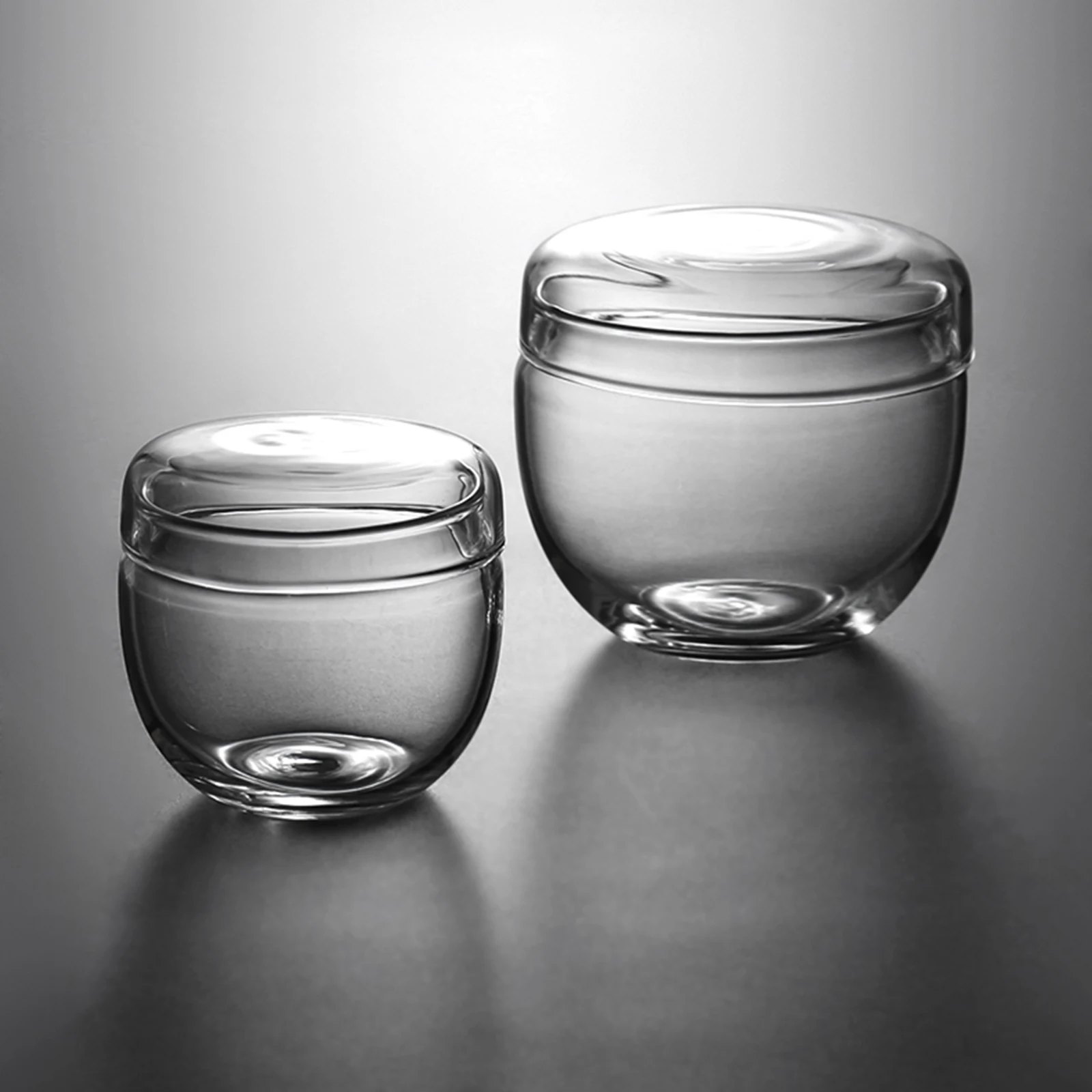 Tea Canister Glass Portable Creative Handmade Storage Tea Coffee Tea Storage Organizer for Tea Room