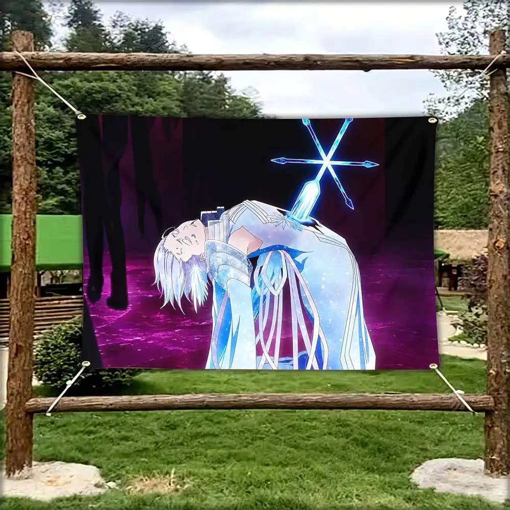 Anime B-Bleach TYBW Flag Tapestry Banner for Bedroom Living Room Outdoor Camping Custom