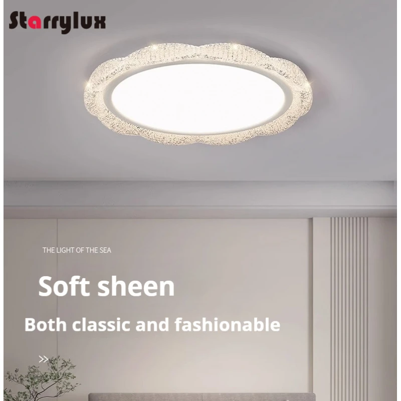 

Italian Minimalist Round Ceiling Light, Full Spectrum LED Lamp Art Chandeliers for Living Bedroom Study Rooms, Pandent Lights