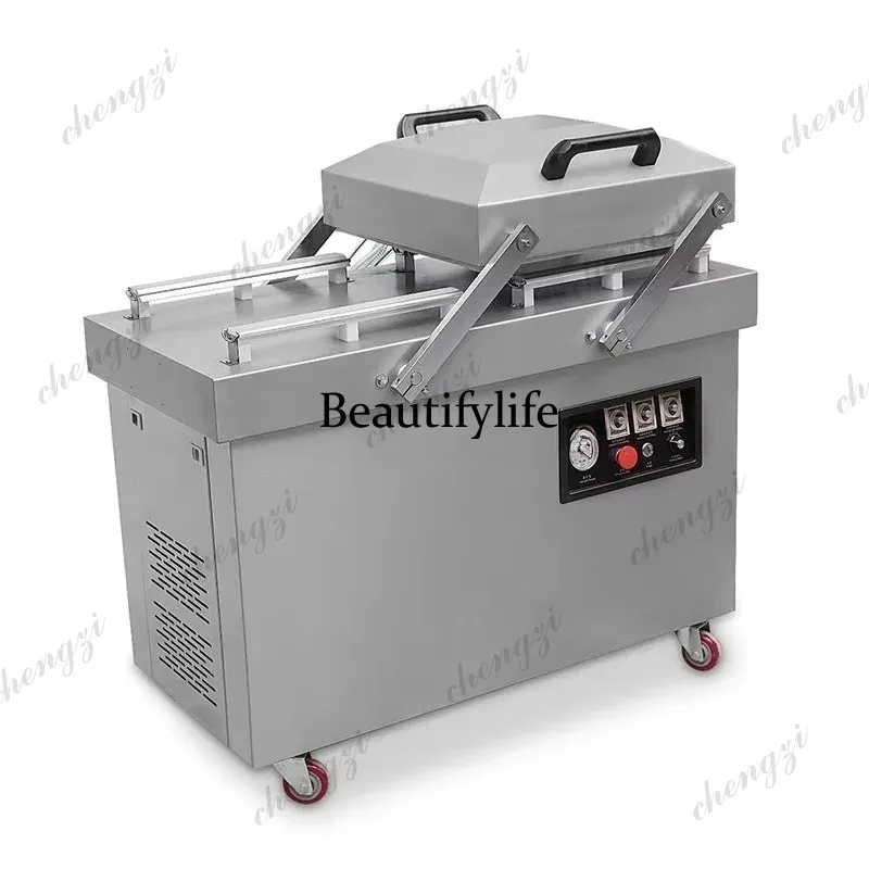 A81 Wet And Dry Use Vacuum Packaging Machine Dual Function Sealer For Meat Fruit Vegetable And Snack Food Storage