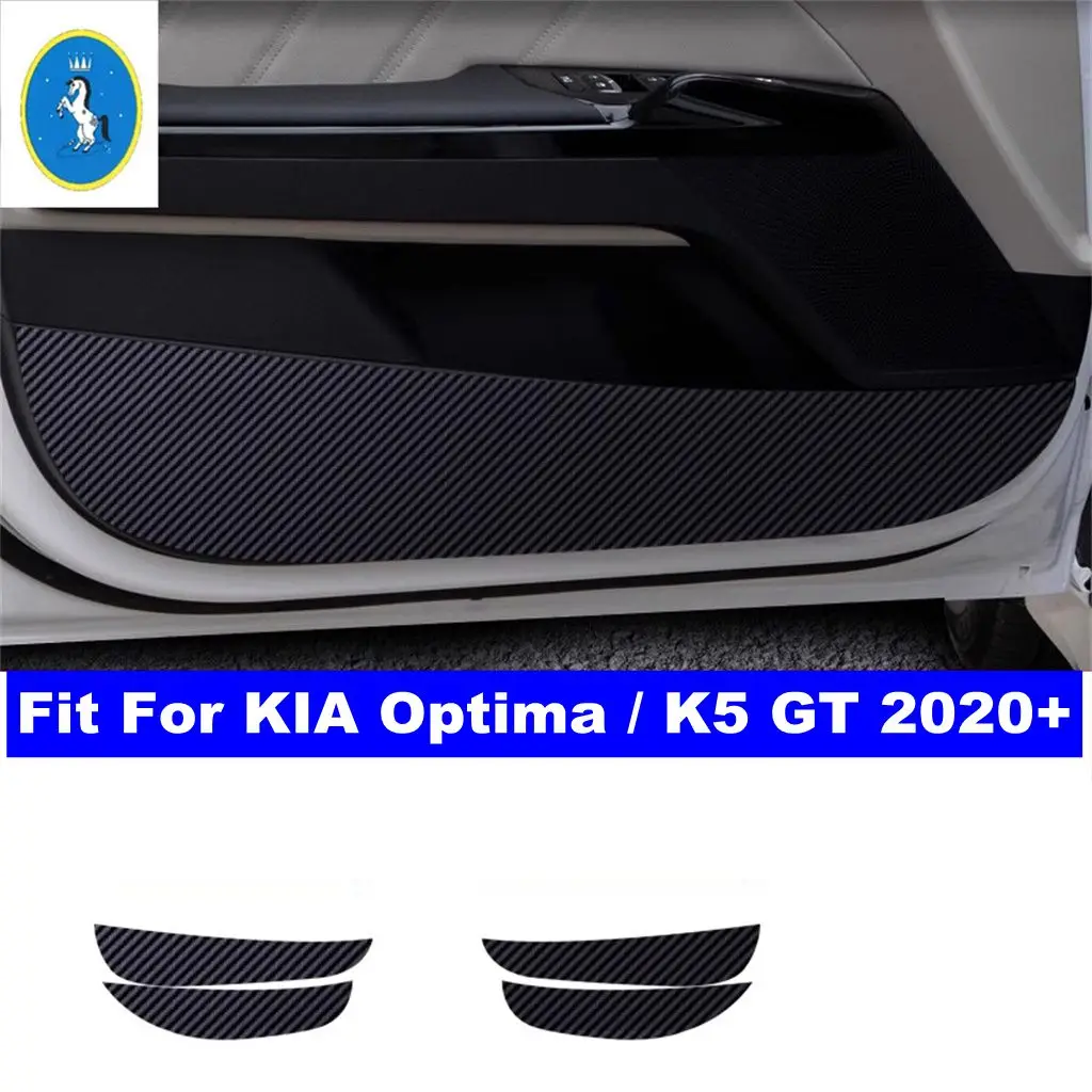 

Car Door Anti Kick Pad Protection Side Film Carbon Fiber Stickers Accessories For KIA Optima / K5 GT 2020 2021 2022 2023 2024