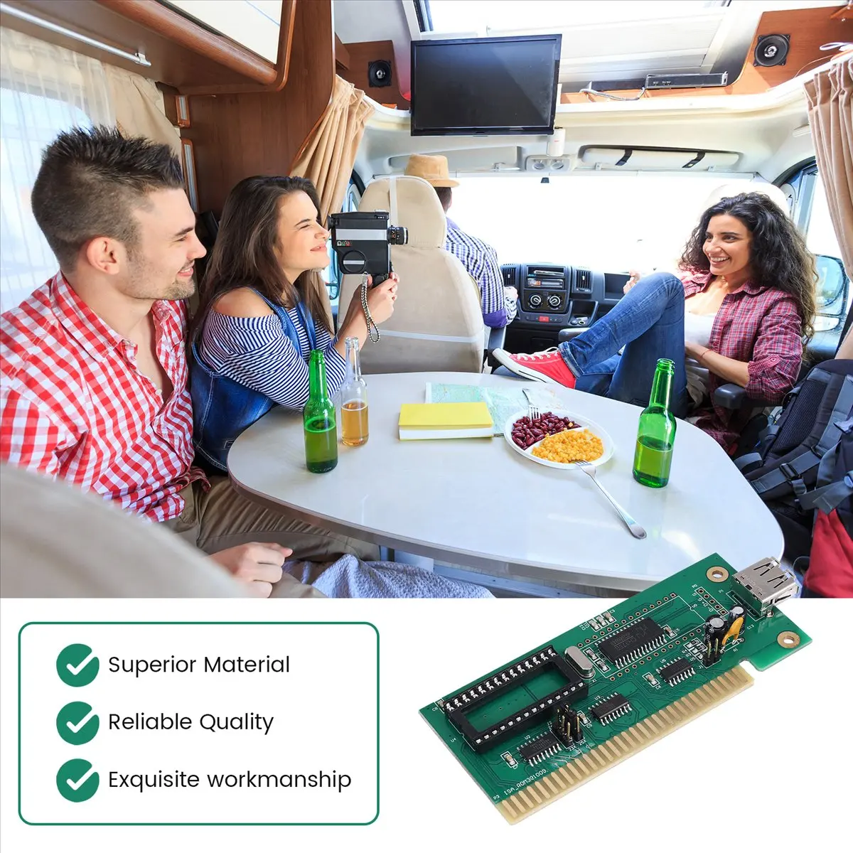 

Persevering- ISA to USB Adapter Board ISA Interface to USB Interface for Industrial Control