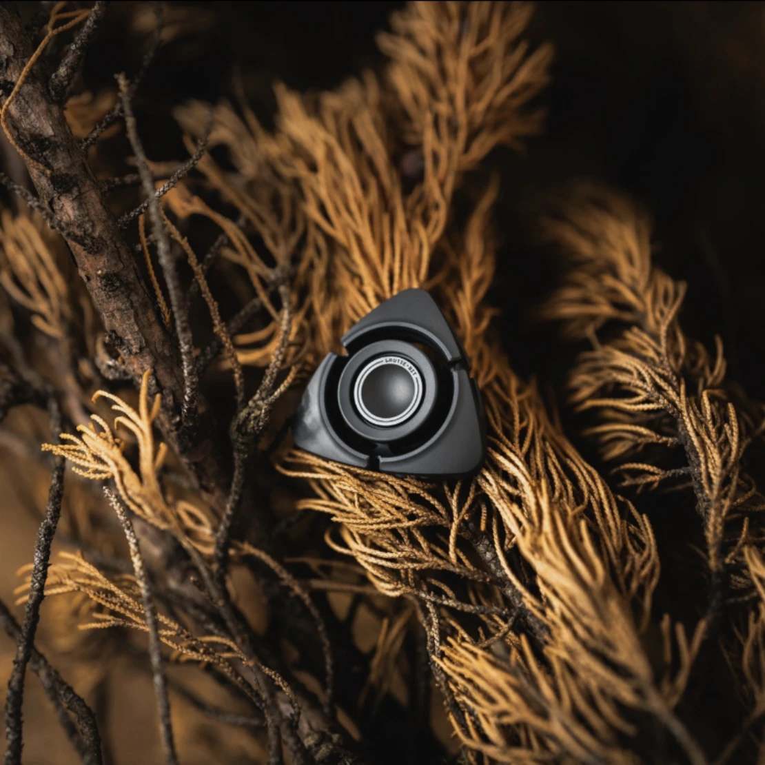 LAUTIE BIT-04 Fidget Spinner Slider Zirconium Titanium Alloy EDC Toys Metal Anti Stress Sensory ADHD Focus Tool Fidgeting Toys