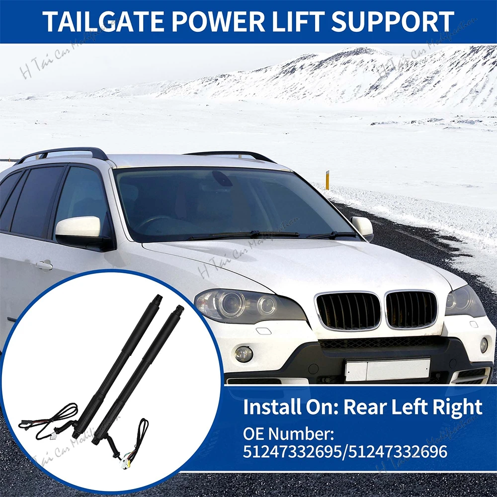 51247332695 51247332696 Rear Power Hatch Lift Electric Tailgate Lift Struts For BMW X5 E70 2007-2013 Trunk Liftgate