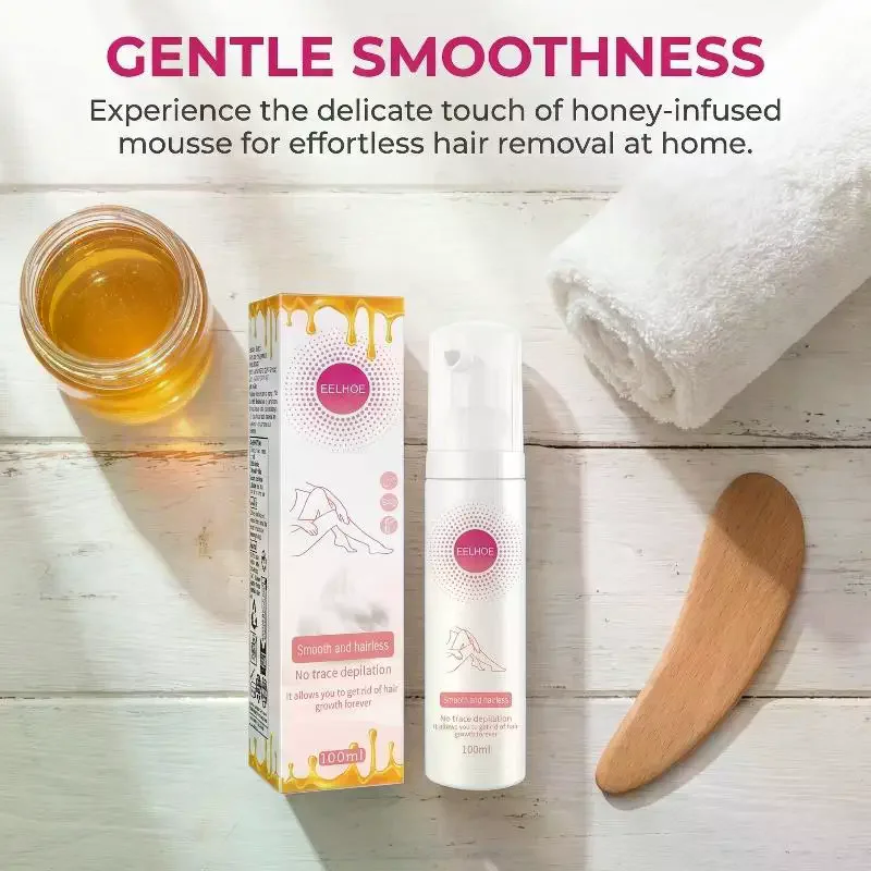 Painless Hair Removal Permanent Hair Removal Mousse spray Underarm Leg Arm Hair Growth Inhibitor Body Skin
