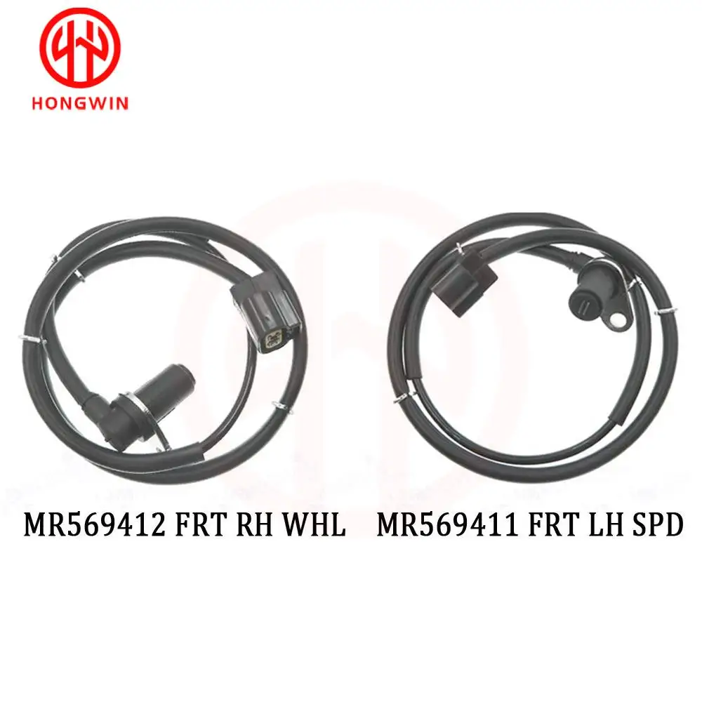 

MR569412 MR569411 ABS Sensor Front Left & Right For Mitsubishi MONTERO 01-02 V6 4.5L 03-06 V6 3.8L 01-06 Pajero/Shogun III