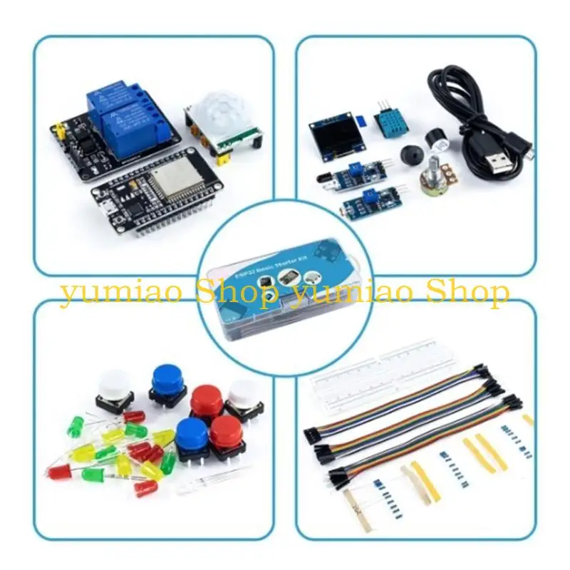 

587b Начните работу ESP32 ESP-32S WiFi I OT Board Board Base Starter для производителей и любителей