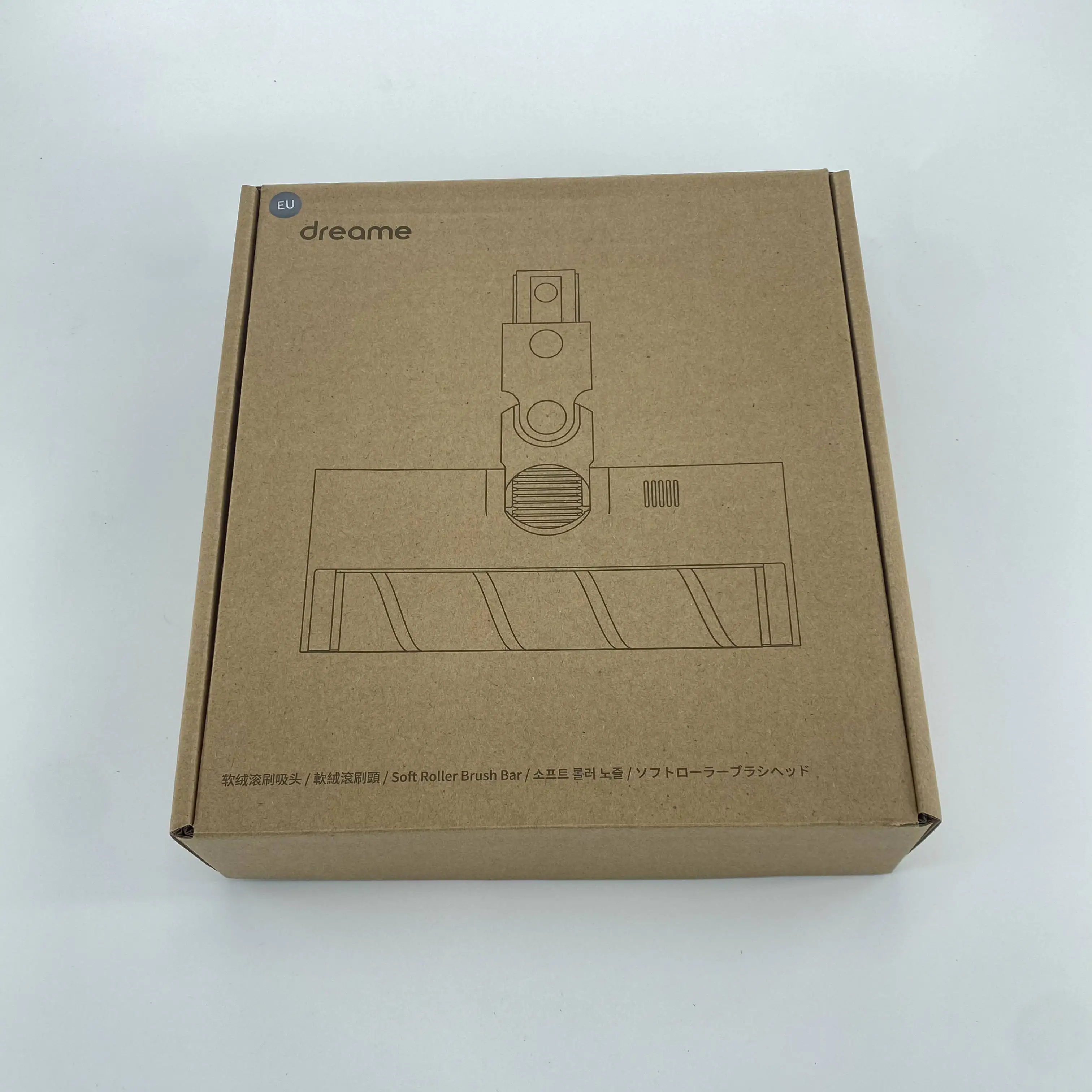 Dreame-Rodillo de filtro HEPA T10, accesorios originales, cepillo de Motor, taza de polvo, tubo, Base de carga principal