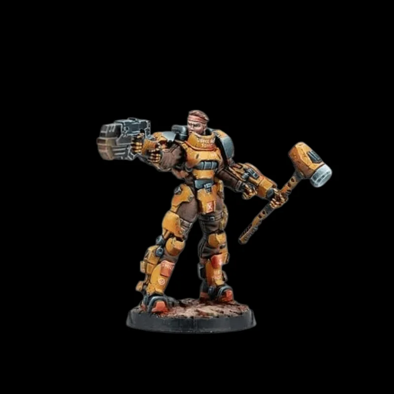 Resin Model Assembly Kit, GK, Armed Explorer, Unpainted (including Base)
