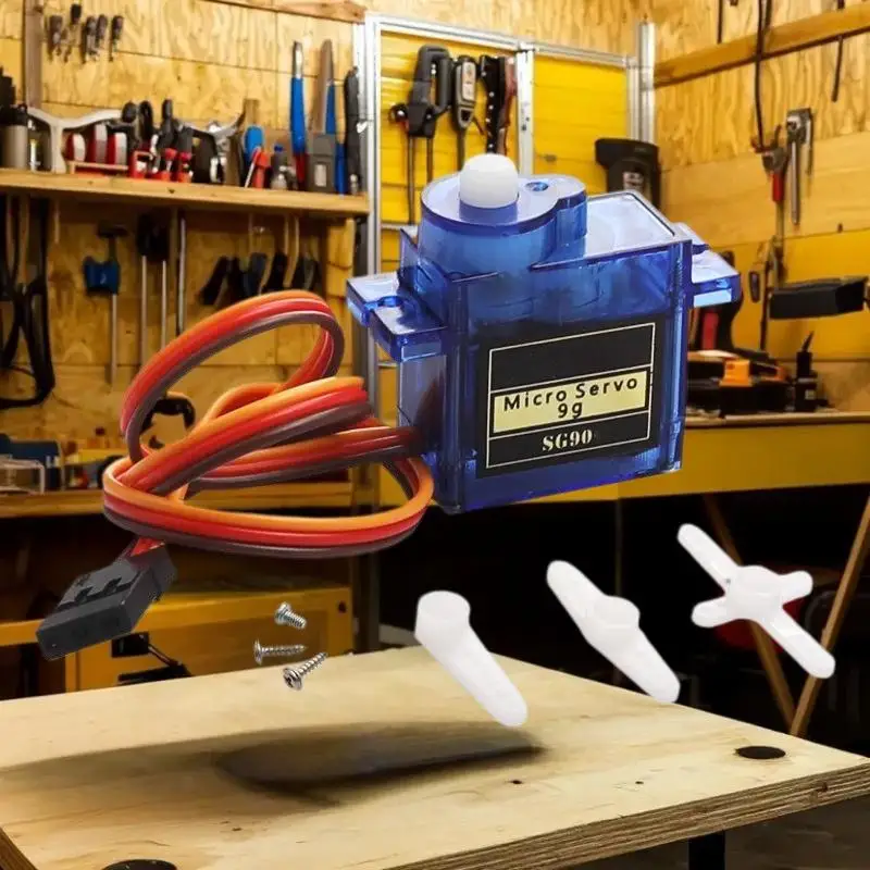 Projekt DIY Arduino z 1/3 szt. mikroservo SG90 9G, 180 stopni ° /360 °   Serwo cyfrowe 5V do zestawów ramion robota RC.