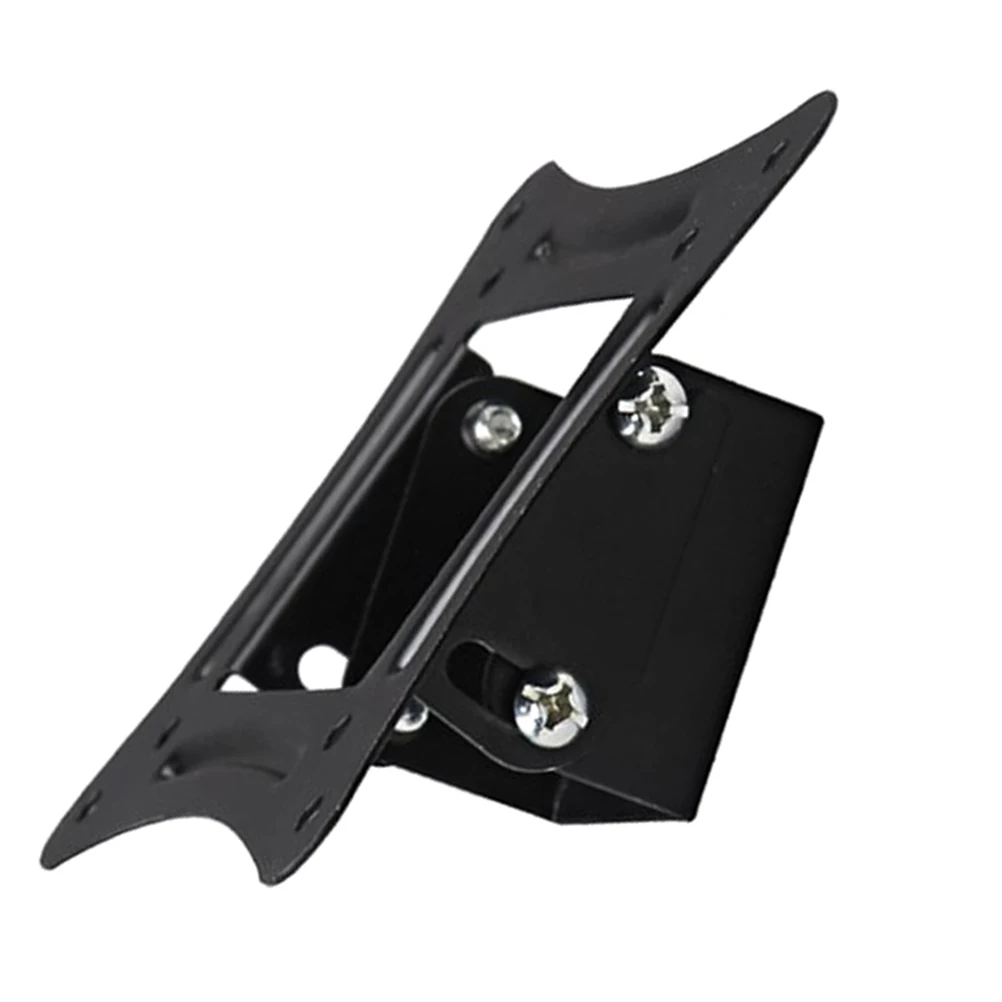 

Wall Mount Adjustable Black Tilt Swivel for LED LCD Plasma Screen Monitors Home Office Wall Mount Bracket Monitor Stand Clamp