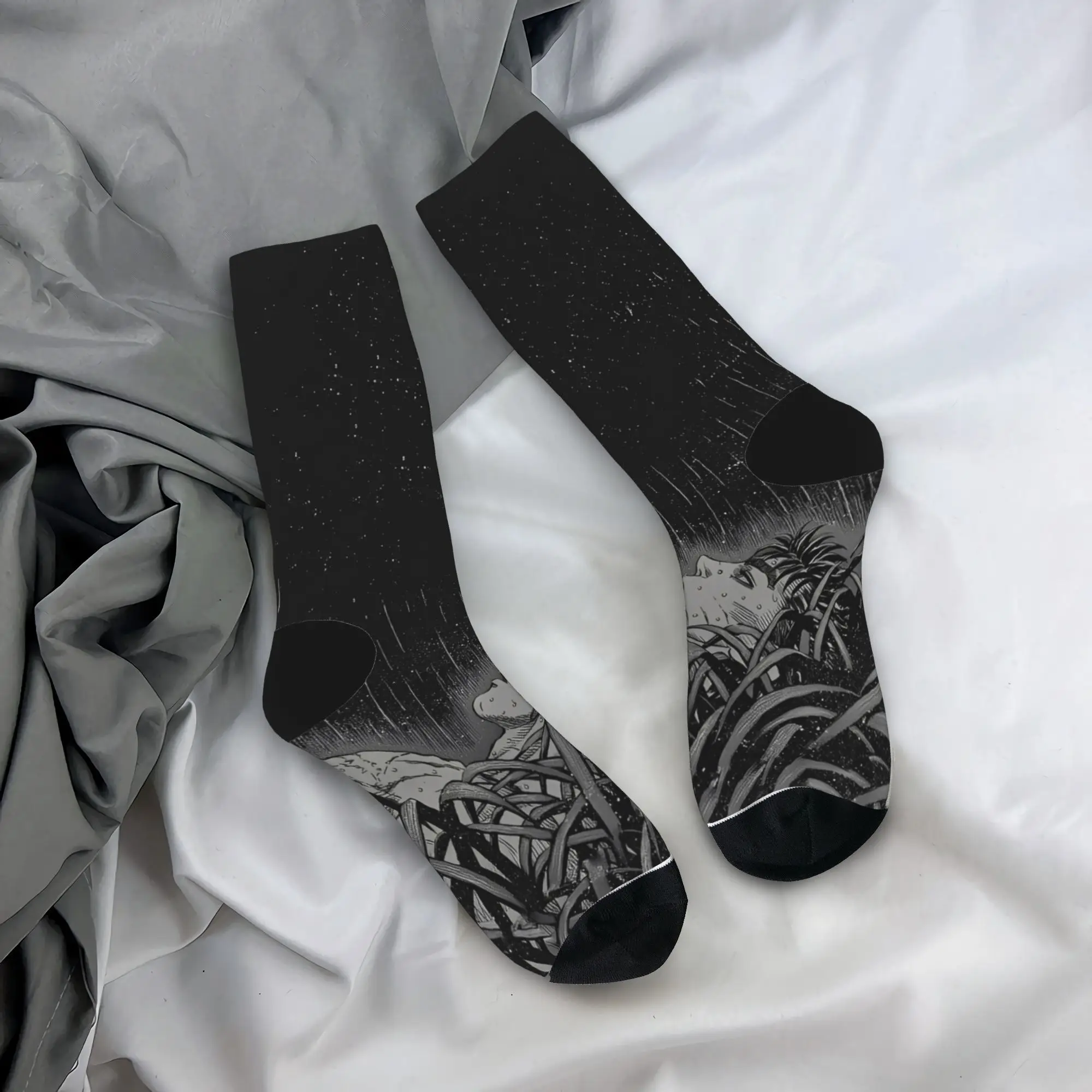 أنيمي B-bererks جوارب Harajuku الجوارب الرجال تنفس الجوارب الشتاء سكيت تصميم المضادة للانزلاق الجوارب هدية عيد ميلاد