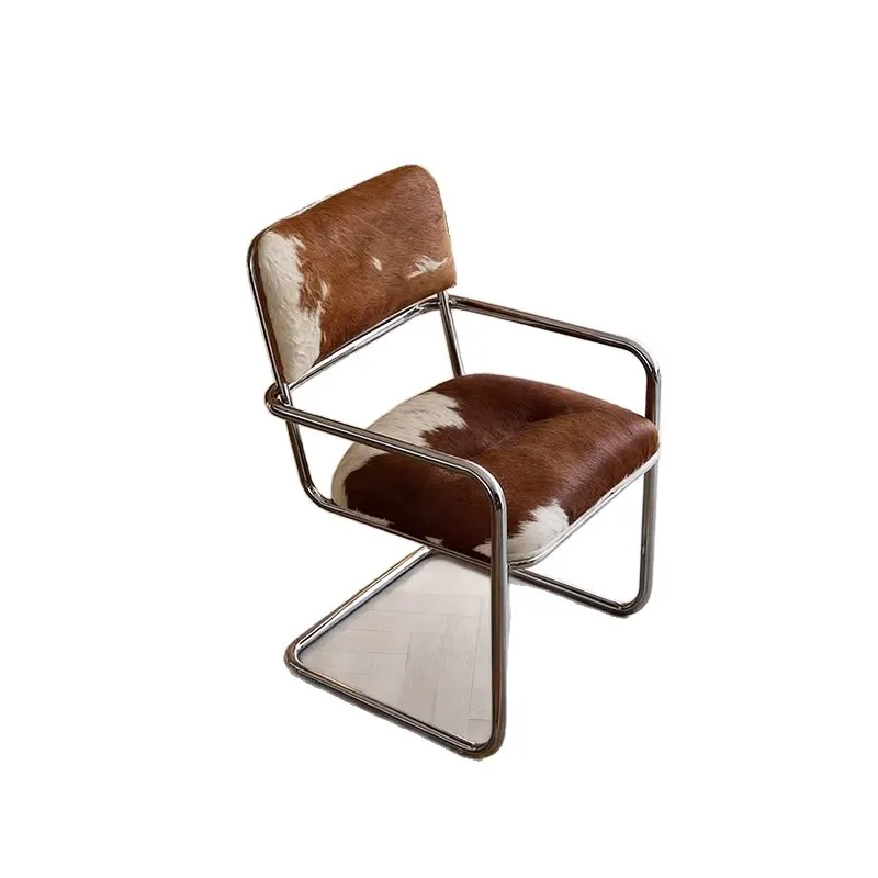 cx antique living room single sofa chair, coffee shop armrest dining chair