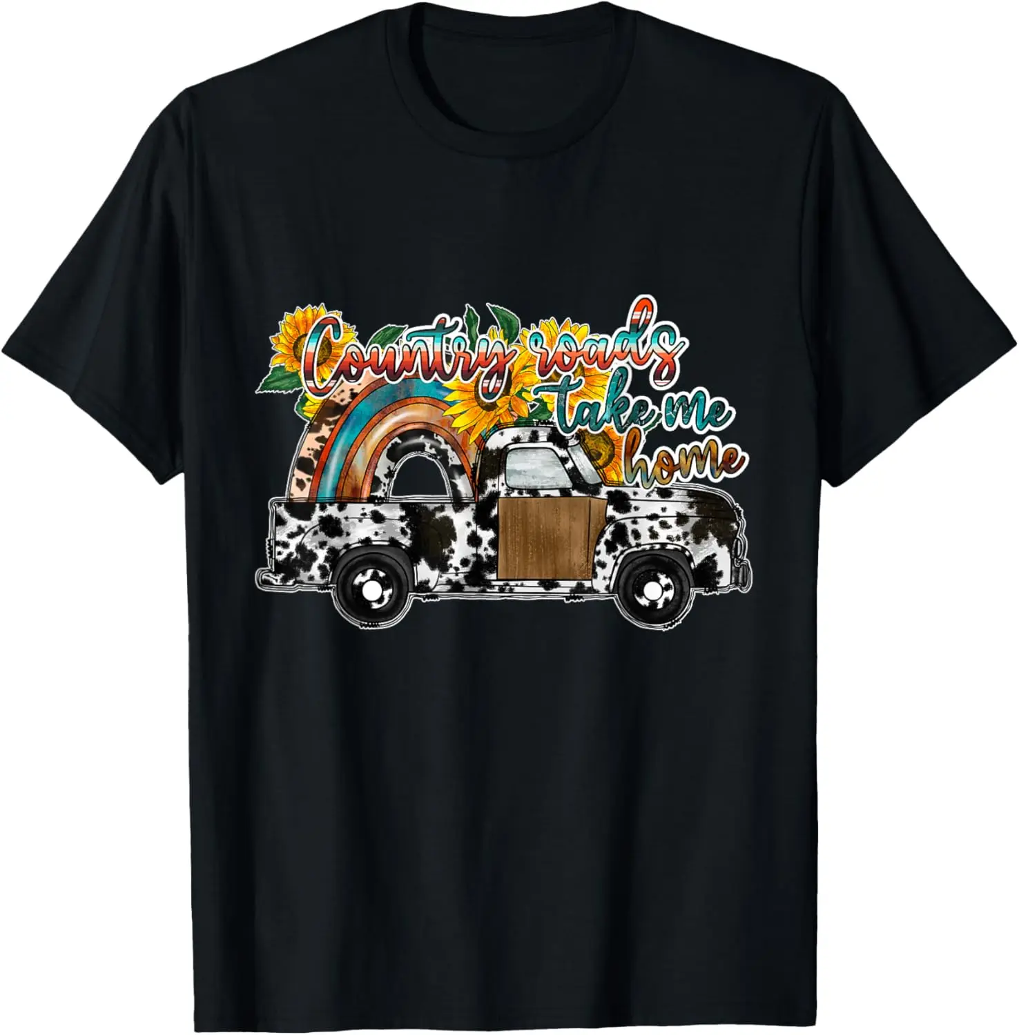 Country roads take me Home Truck T-Shirt