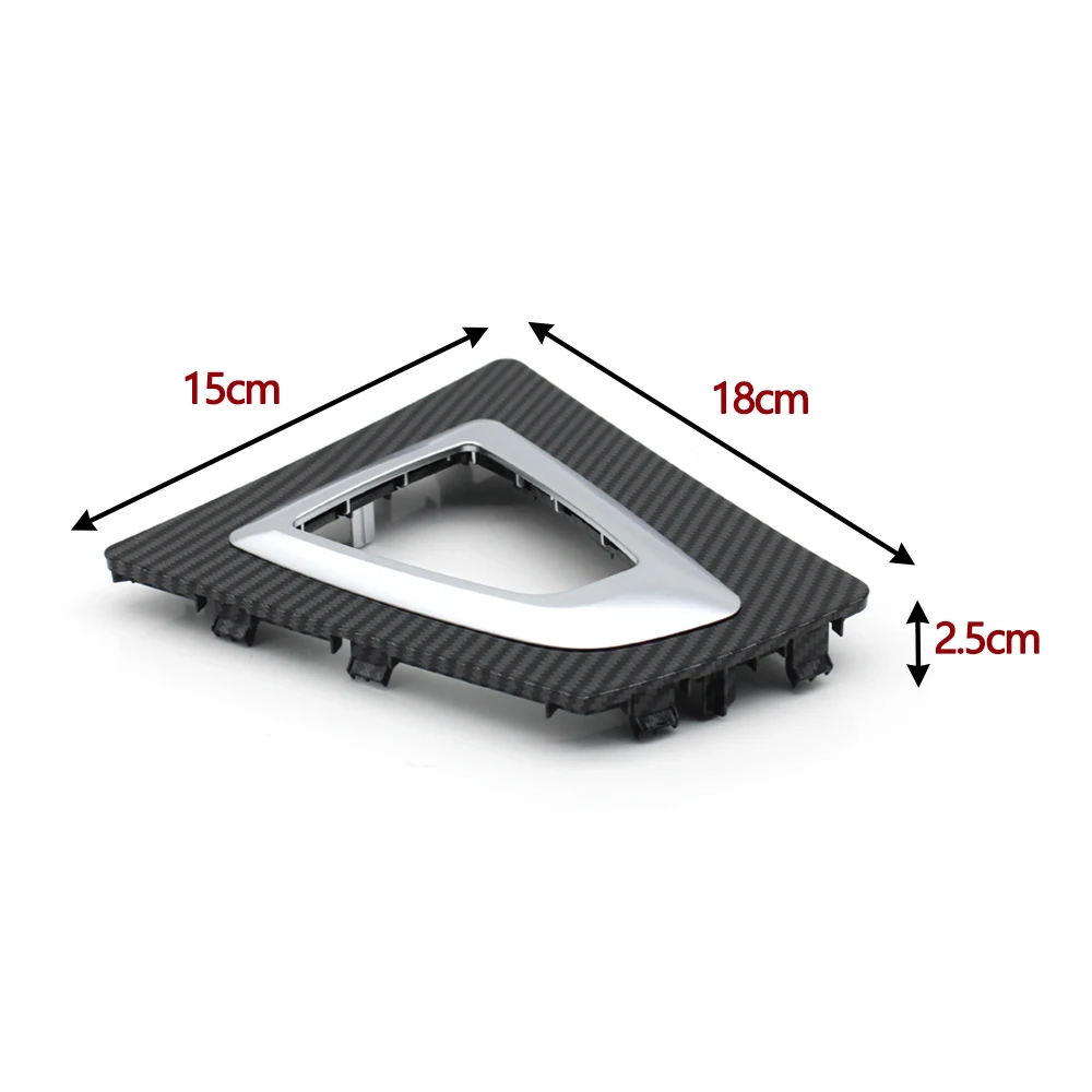 LHD Auto Zentrale Konsole Getriebe Shift Selector Abdeckung Trim Getriebe Shifter Lünette Für BMW 3 4 Serie F30 F31 F34 F35 F32 F33 F36