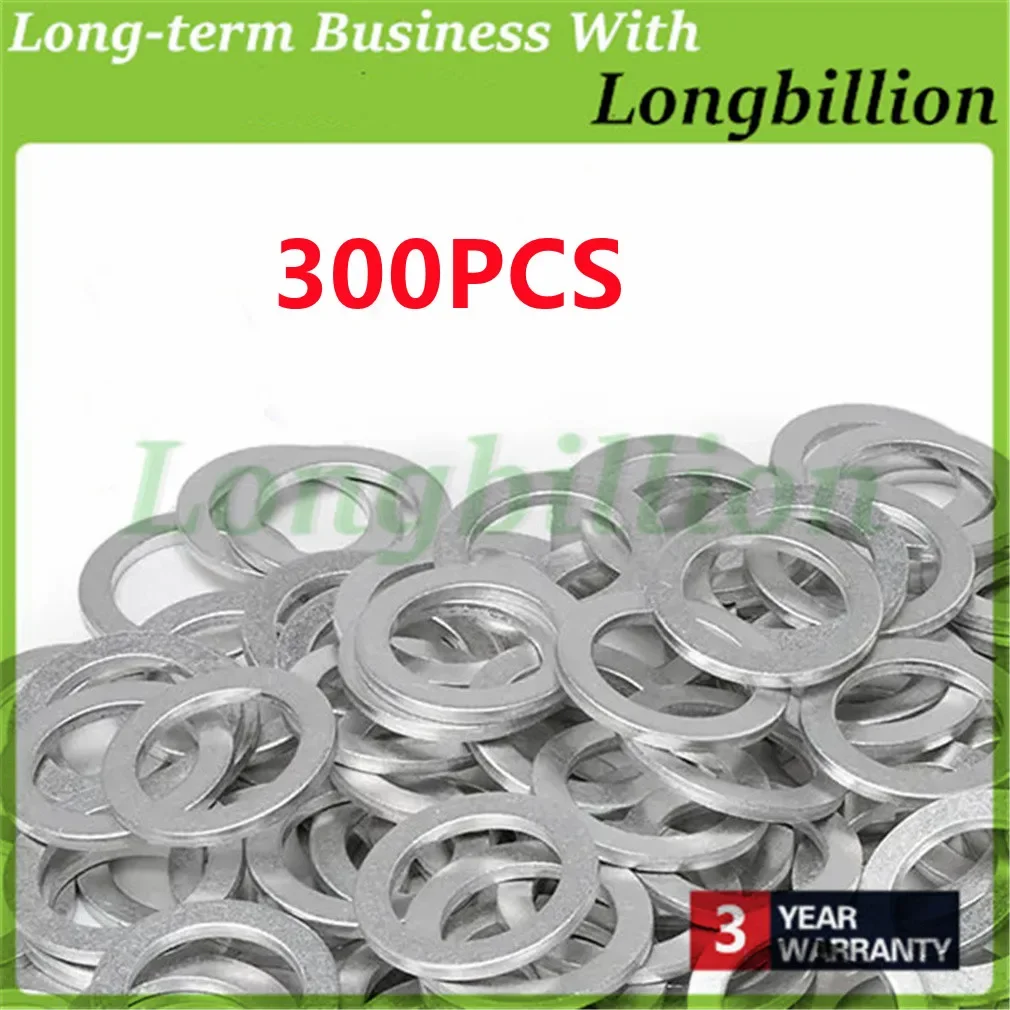 

300X Oil Drain Plug Crush Wash Gasket 12*22*2mm For Acura Integra MDX RSX For Honda Civic Accord Odyssey 94109-12000 9410912000