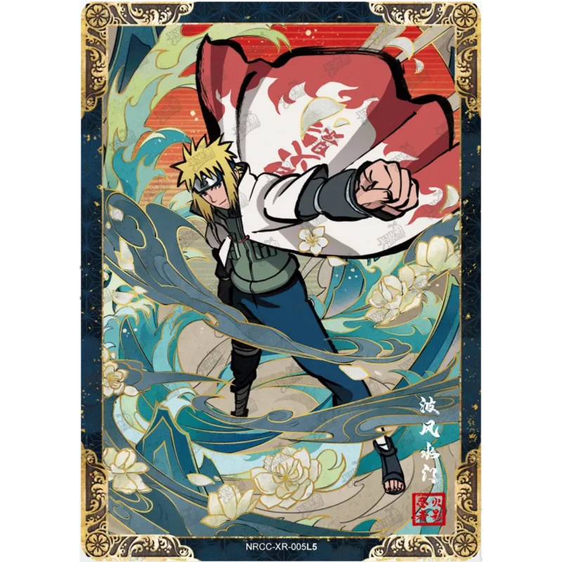 KAYOU Genuine Naruto Latest Ninja Era Special Pack XR 1-6 Uzumaki Naruto Uchiha Sasuke Hatake Kakashi Anime Collection Card Gift