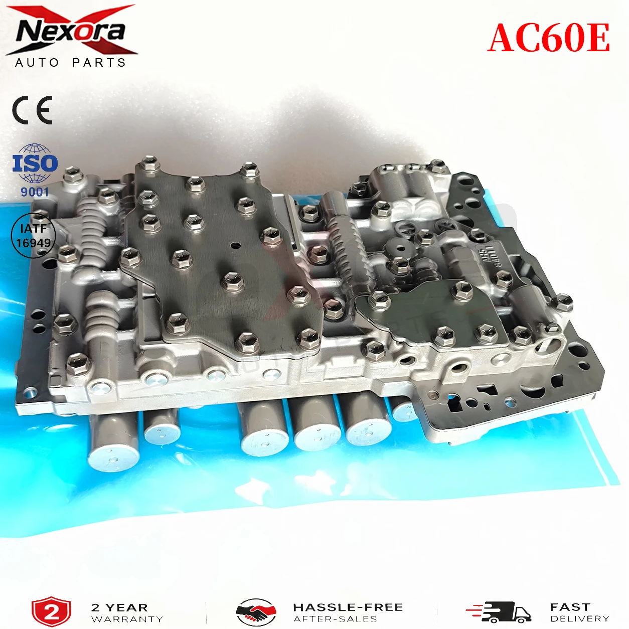 AC60 AC60E AC60F 6-Speed Hydraulic Valve Body With solenoids Assembly For Toyota Tacoma 2015-Up With or without Start-Stop