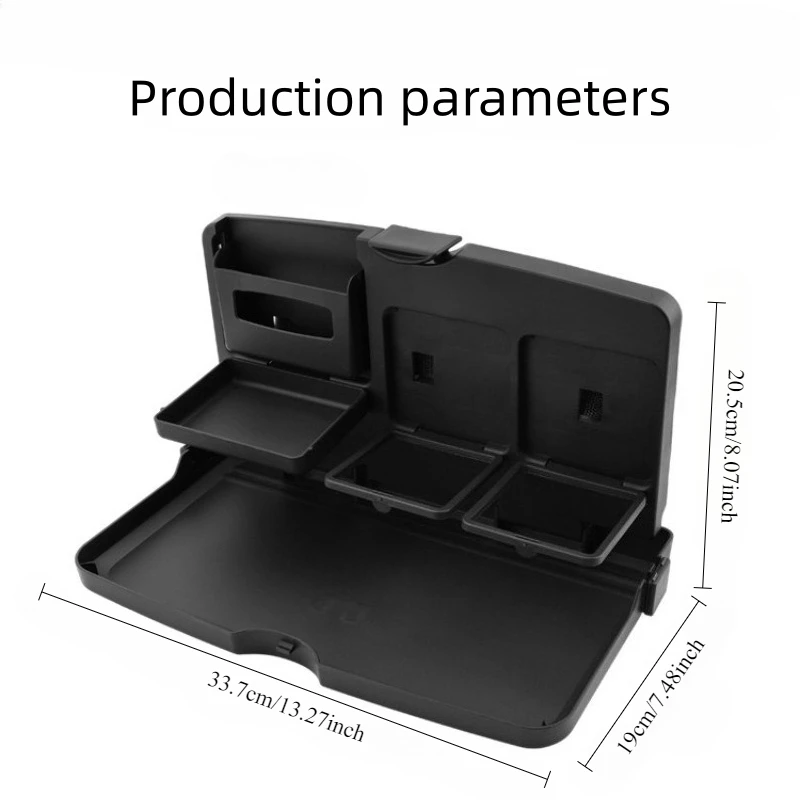 Car Seat Back Dining Table Multifunctional Car Seat Back Beverage Rack Portable Car Back Food Drinks Holders for Food Drink