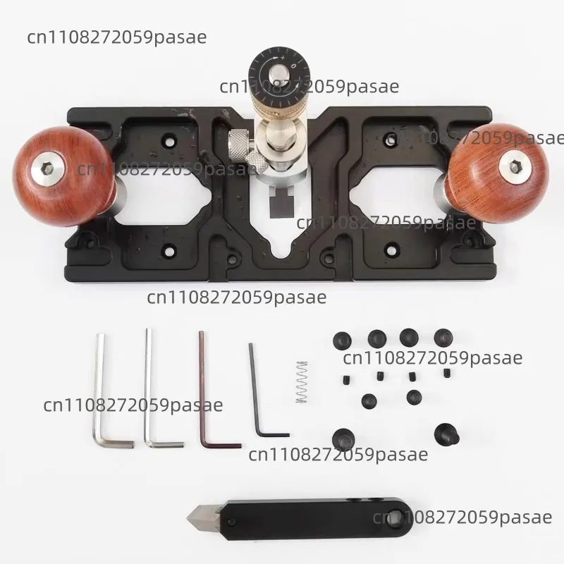 HONGDUIHD-39 Woodworking Cleaning Bottom Planer European Style Woodworking Cast Iron Planer Groove Planer Manual Woodworking