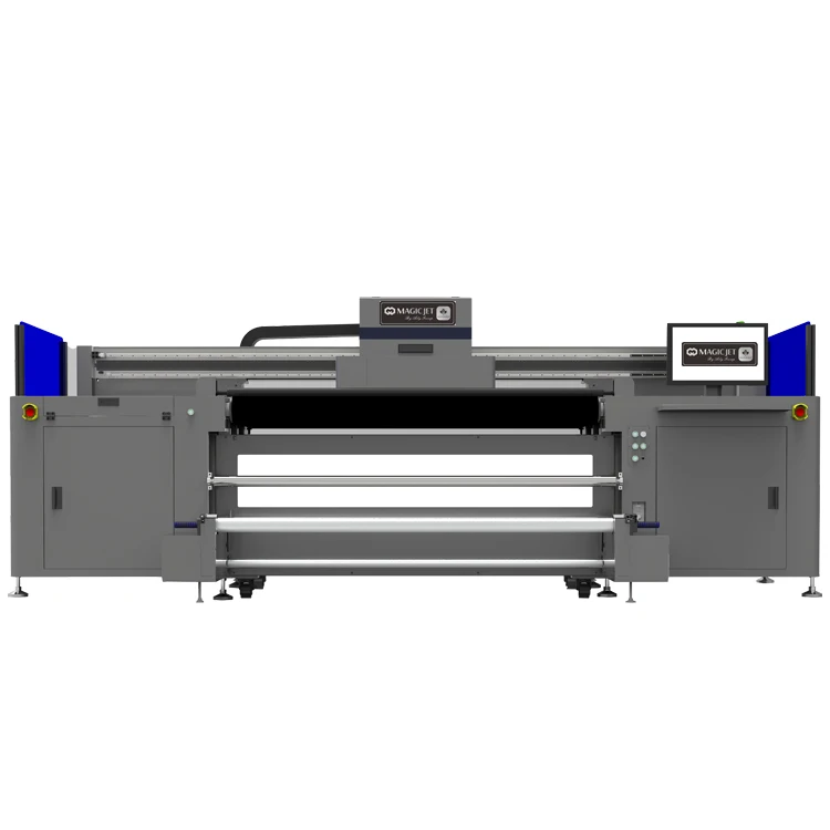 UV Digital Flatbed Hybrid Printer Roll to Roll Large Format UV Printer