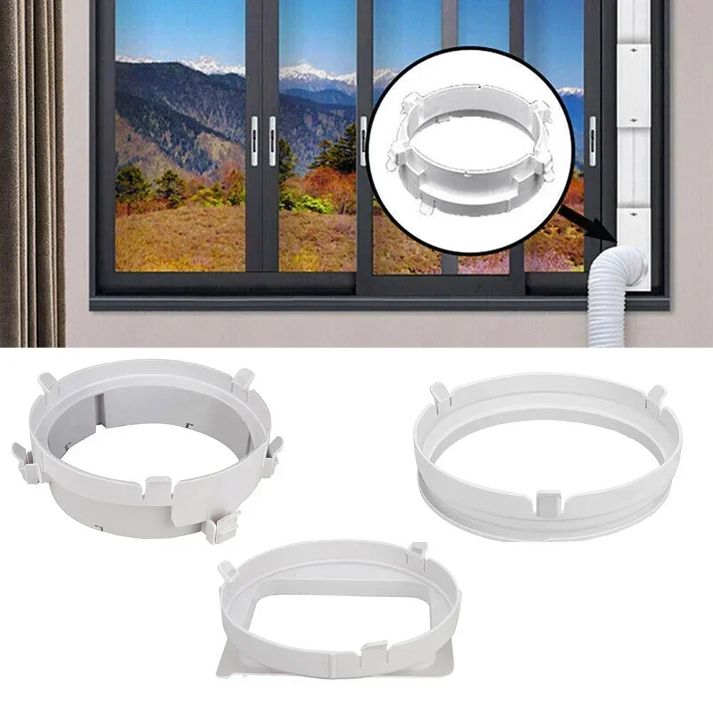 Air Conditioner W Kit Exhaust Duct Pipe Adapter Hose Interface Connector Mobile Air Conditioner Exhaust Hose Air Vent Supplies