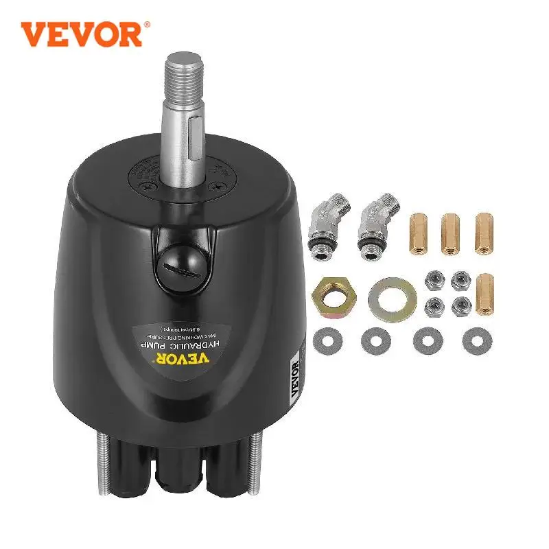 

VEVOR Outboard Hydraulic Steering Pump for Engines Till 150 HP Front Mount Helm 1.4 cu. in. for Fishing Marine Boat Accessories