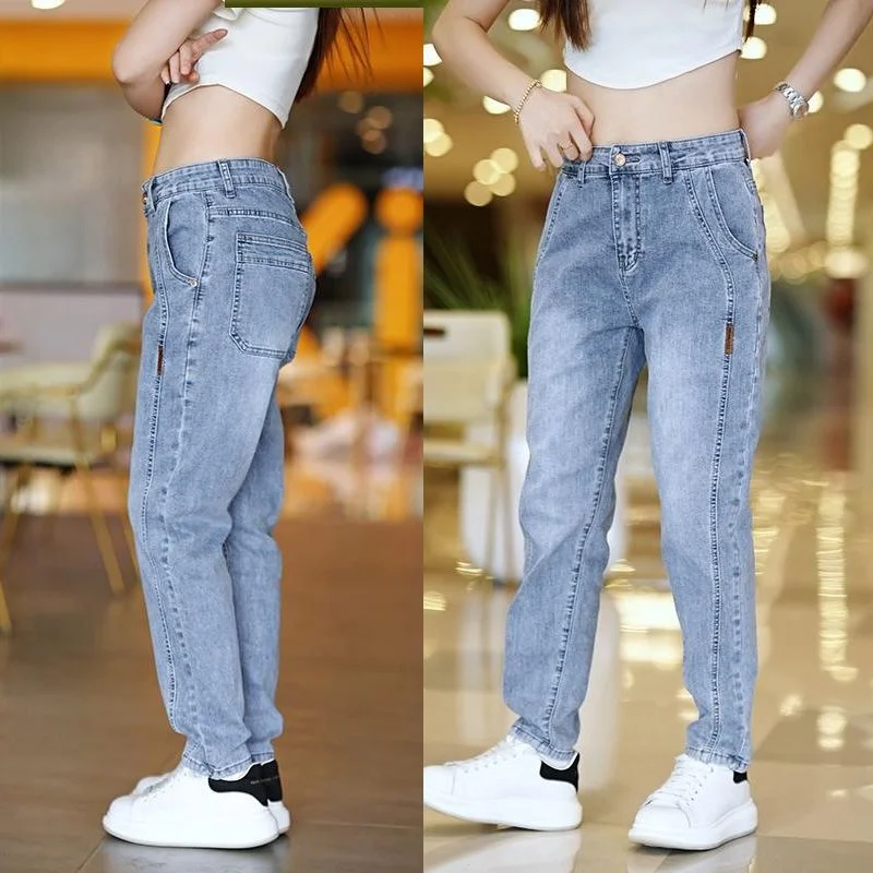 

Мужские джинсы прямого кроя на осень: модные, износостойкие, со средней посадкой, повседневные, городские, молодежные