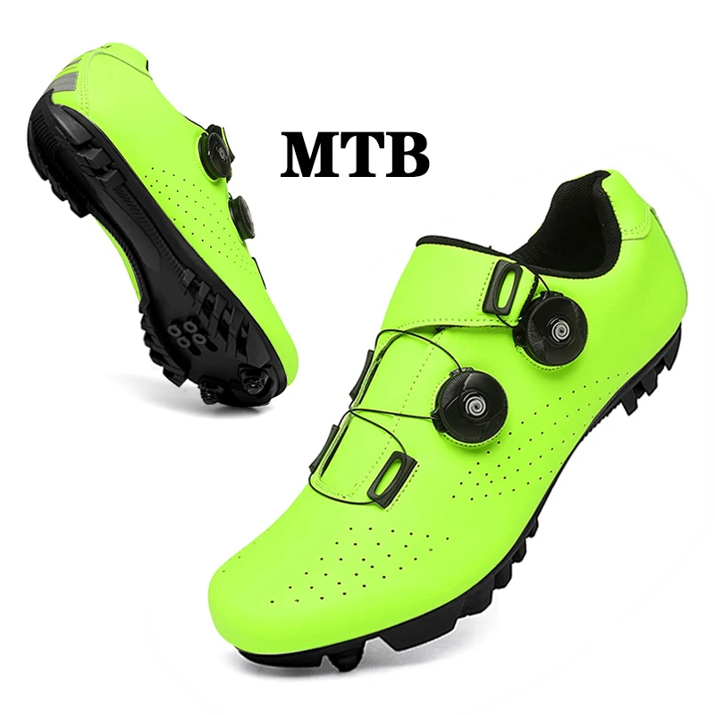 Fietsen Sneaker MTB Heren Sport Racefiets Laarzen Platte Racing Speed Sneakers Trail Mountainbike Schoeisel Spd Pedaal Fietsschoenen