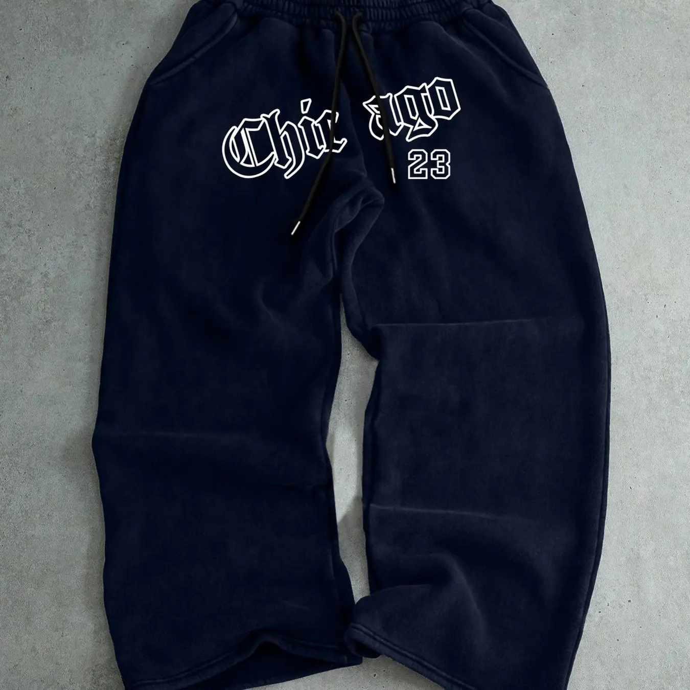 Chicago Number 23 Print Men Basics Pants Sport Casual Sweatpant Fashion Hip Hop Multicolor Men's Joggers Pants