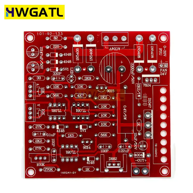 0-30V 2mA-3A DC Regulated Power Supply DIY Kit Continuously Adjustable Current Limiting Protection Voltage Regulator Set