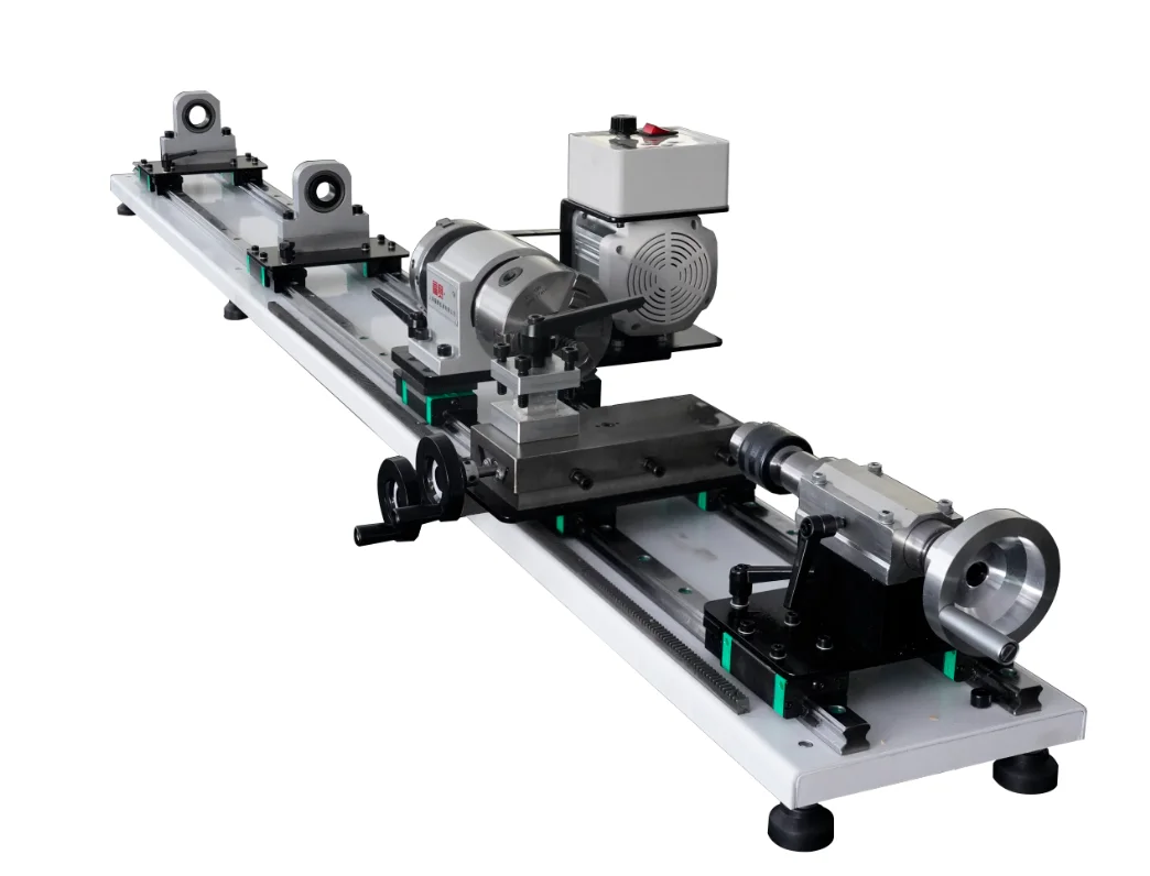 FS-7075G Brush And Brushless Motor Electric Manual Metal Lathe Machine With Casting Bed For Pool Cue Repairing