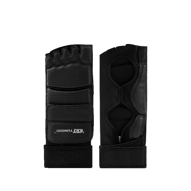 Taekwondo Gloves Foot Guards EVA Padded Protective Gear PU Leather Hand and Foot Protection for Martial Arts Kickboxing Training view 6