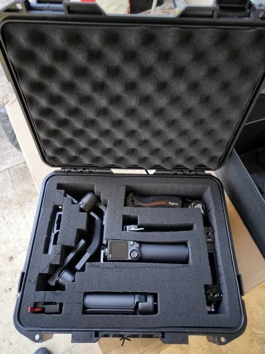 Caixa de ferramentas portátil Precision Instrument, Segurança Grande Pelican Hard Case, Caixa de ferramentas à prova d'água, Organizador plástico caixa de ferramentas