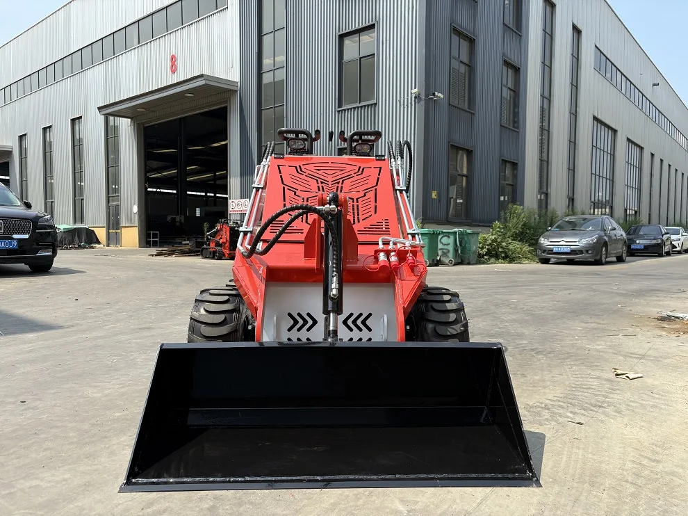 New Small Mini Agricultural Crawler Loader with PLC and Engine Powered Skid Steer High Efficiency