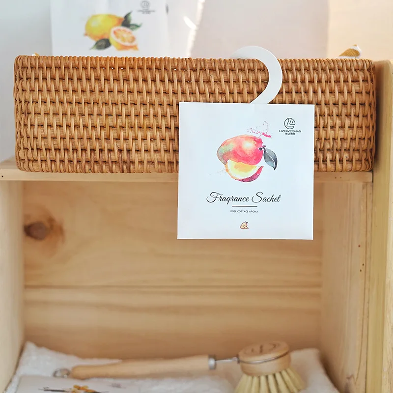 Natural Aromatherapy Bag Hanging Fragrant Sachet for Wardrobe Closet Car Fragrance Air Freshening Home Supplies 8 Taste