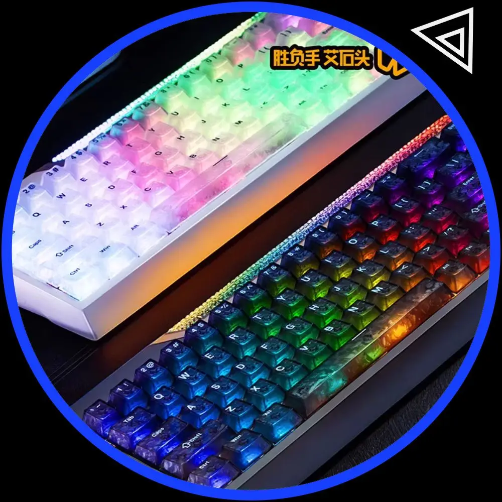 

Irok RA68 Magnetic Switch Keyboard Wired Aluminium Alloy CNC RGB E-sports Keyboard RT 0.001mm Dual MCU Low Delay PC Accessories