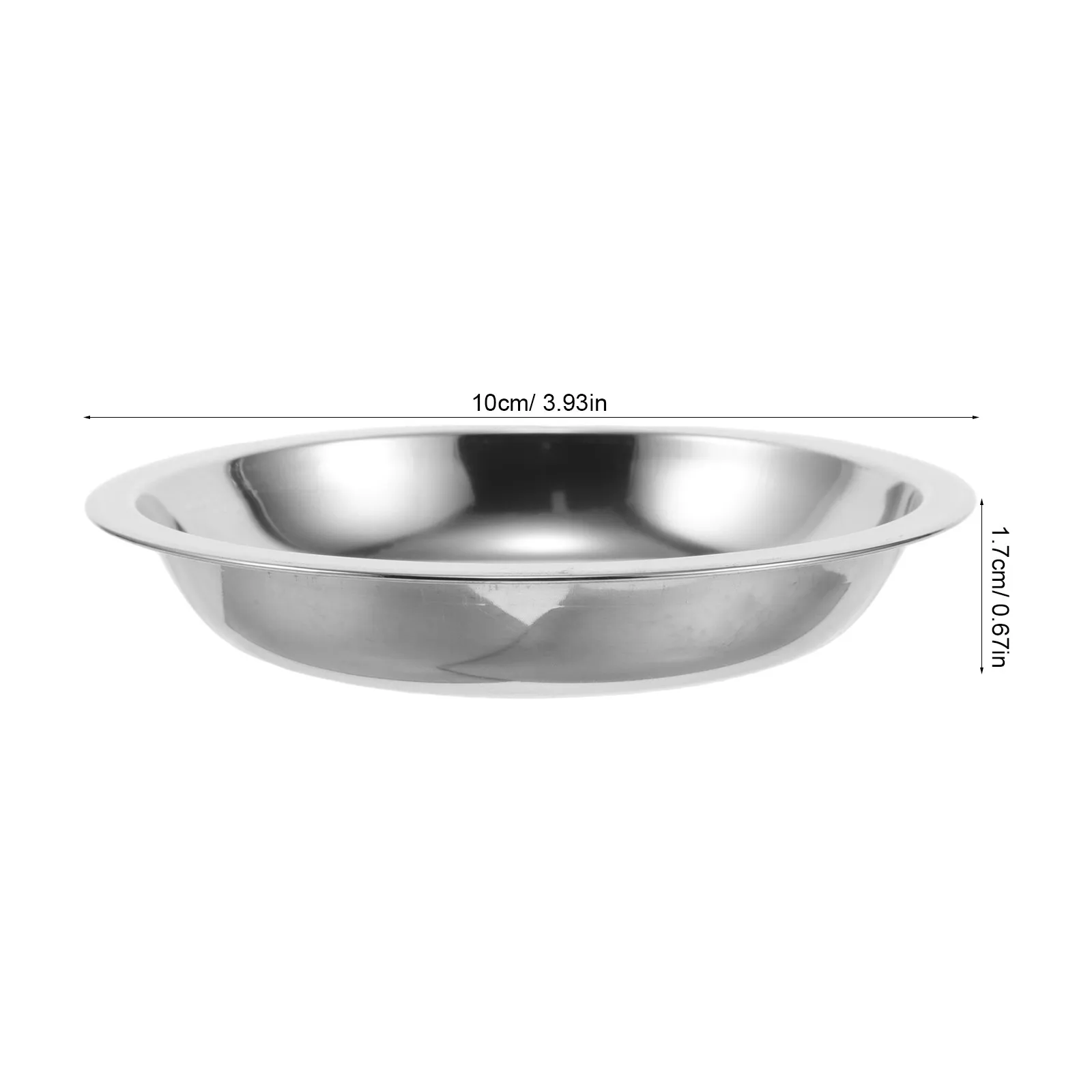 4Pcs Stainless Steel Scale Pans Nonmagnetic for Accurate Weighing in Labs Jewelry Small Weighing Bowl Scale Trays