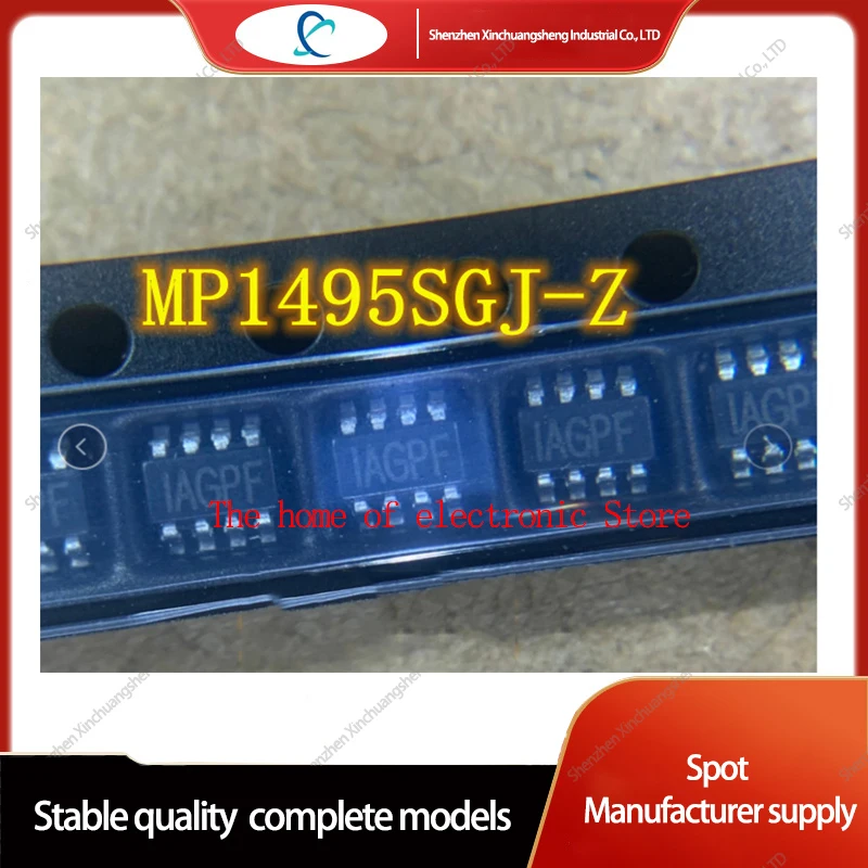 

10PCS MP1495S MP1495SGJ-Z MP1495SGJ Buck Switching Regulator IC Positive Adjustable 0.8V 1 Output 3A SOT-23-8