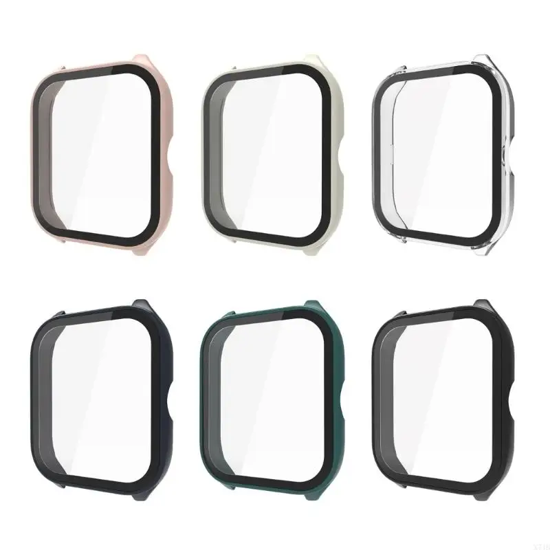 X7JB Para 4 Hard-Shell TemperedGlass PC Protetor tela Case Bumper-Cover