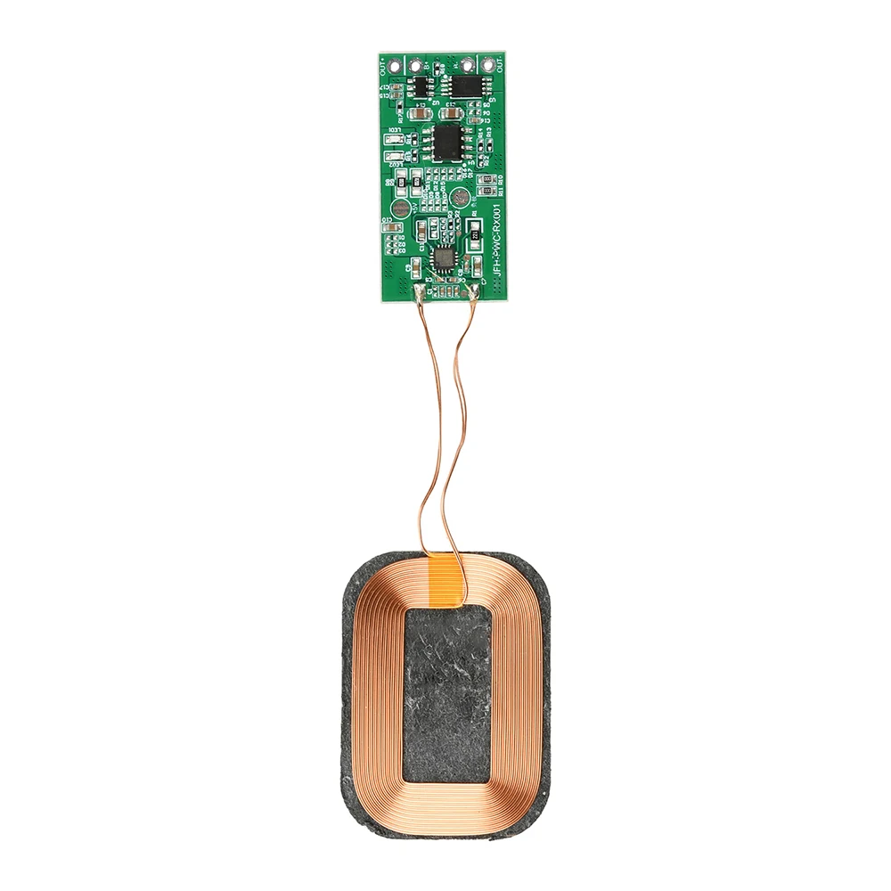5W Kabelloses Ladeempfängermodul 3,7V Batterie-Lade- und Entladefunktion für Batterie-Schreibtischlampe und Kopfhörer-Modifikation – Detail 15