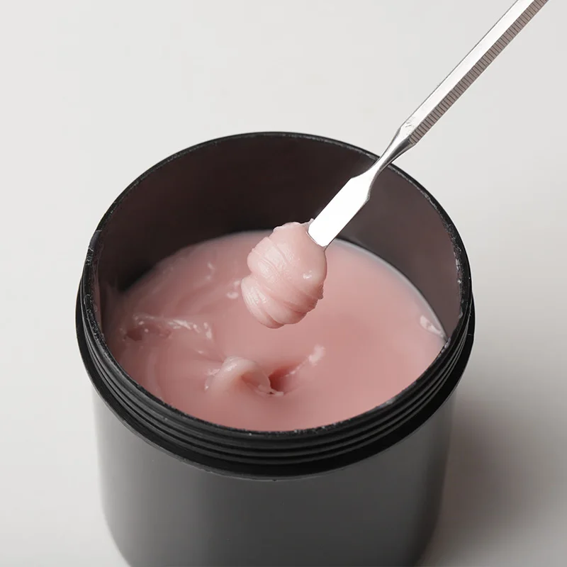 MSHARE 250g Milky Pink Acrygel Acryl Gel For Nail Extension Clear Poly Nail Gel Nude White Hema TPO Free Builder Nail Gel