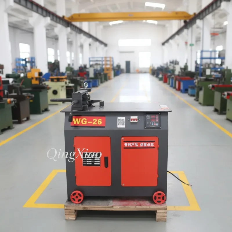 Metal Pipe Bending Rolling Forming Machine  Round Square Tube Rebar Bender Construction Site Metal Profile Processing Equipment