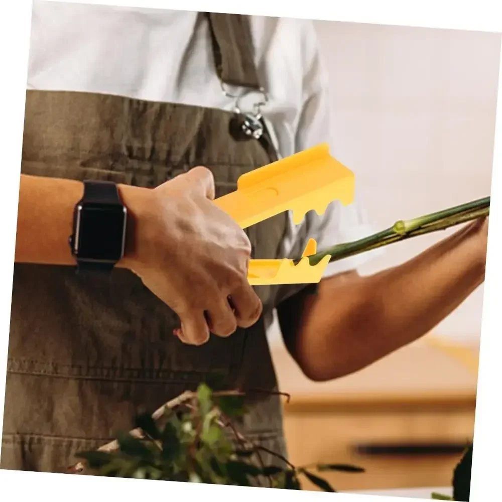 プラスチック花ストリッパーバリ除去ポータブルバラとげリムーバーガーデンツール省力ローズプライヤーストリッピング葉