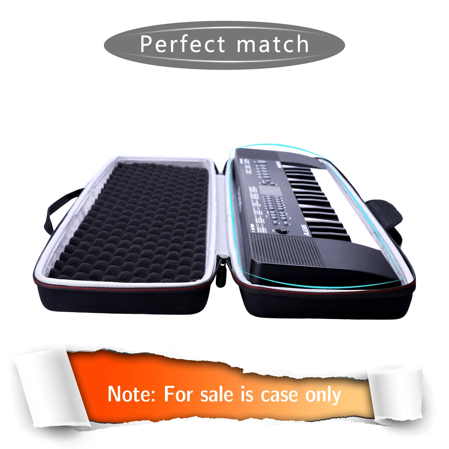 LTGEM Hard Case for Alesis Melody 32 – Portable 32 Key Mini Digital Piano/Keyboard (Case Only)