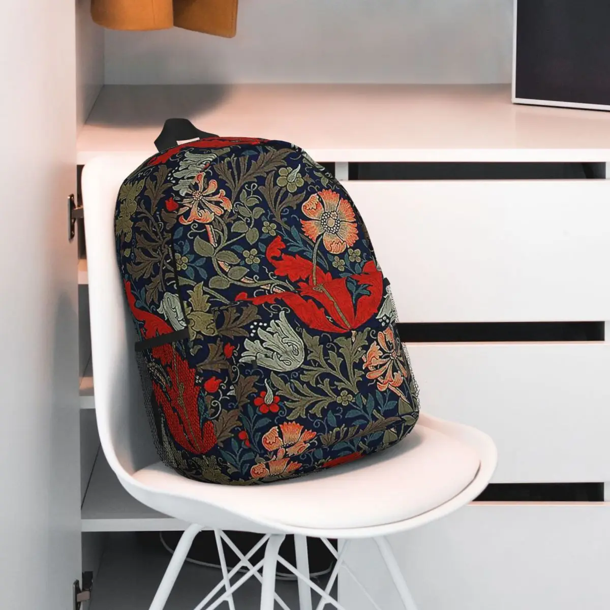William Morris Compton Backpack Hot Sale Daypack Large Capacity Boys Girls BookBag Shoulder Bags for Men Women School Bag