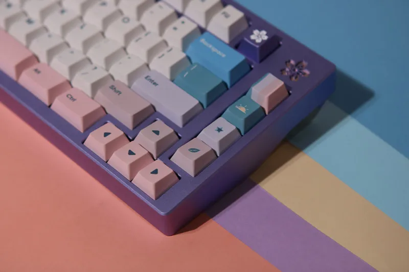 142 Keys GMK Evening Sunset Keycaps Cherry Profile Sunset Gradient Keycap PBT Dye Sublimation Mechanical Keyboard Keycap MX Swit